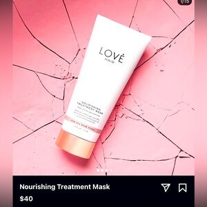 Love Hair | Nourishing Treatment Mask For All Hair Types 100% Natural NEW